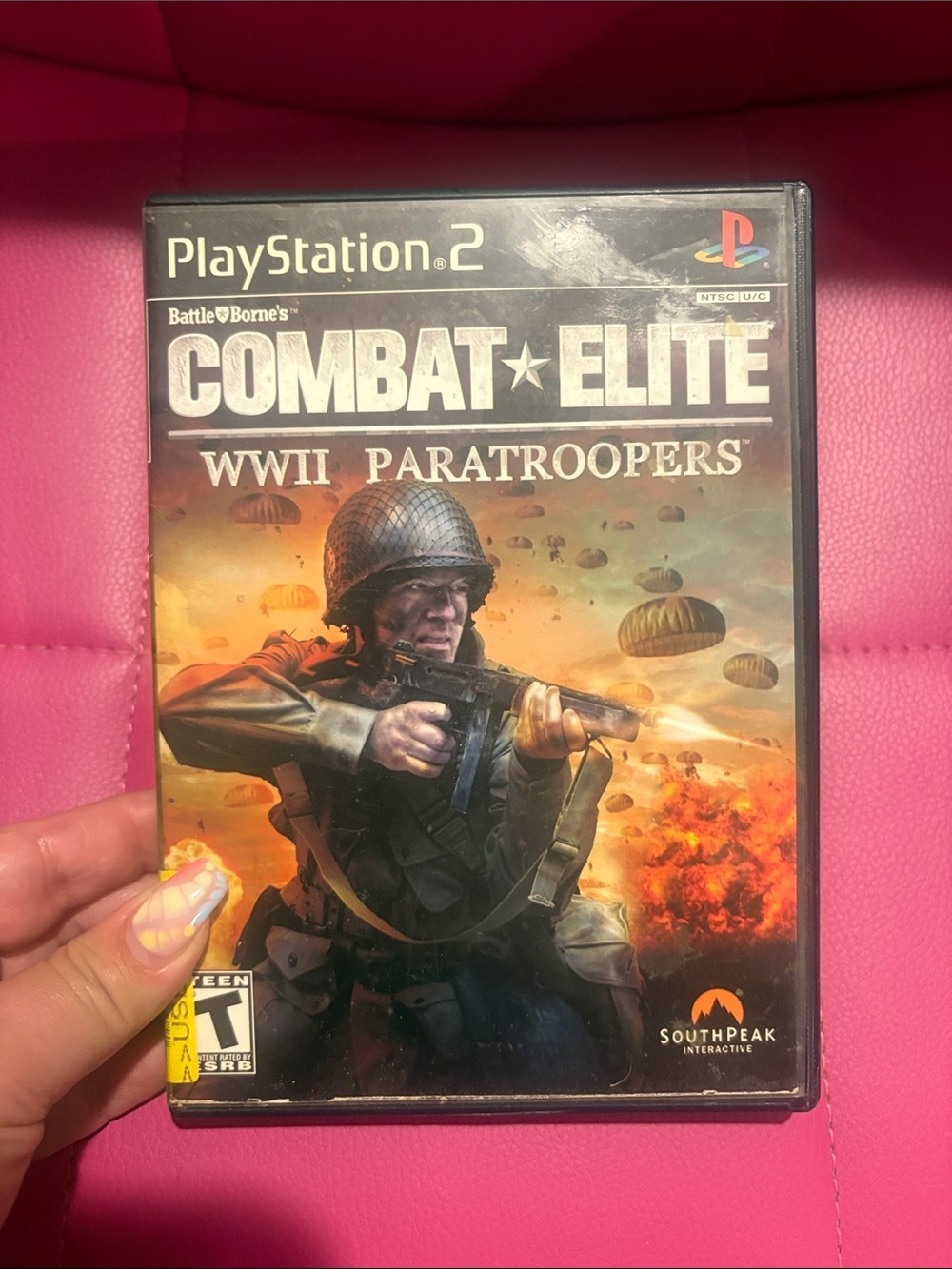 PlayStation 2 Combat Elite WWII Paratroopers CIB Tested Working